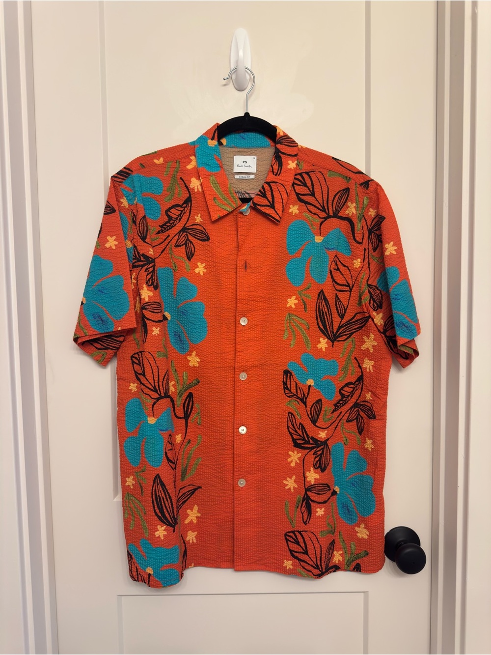 Paul Smith Floral Short-Sleeve Camp Shirt